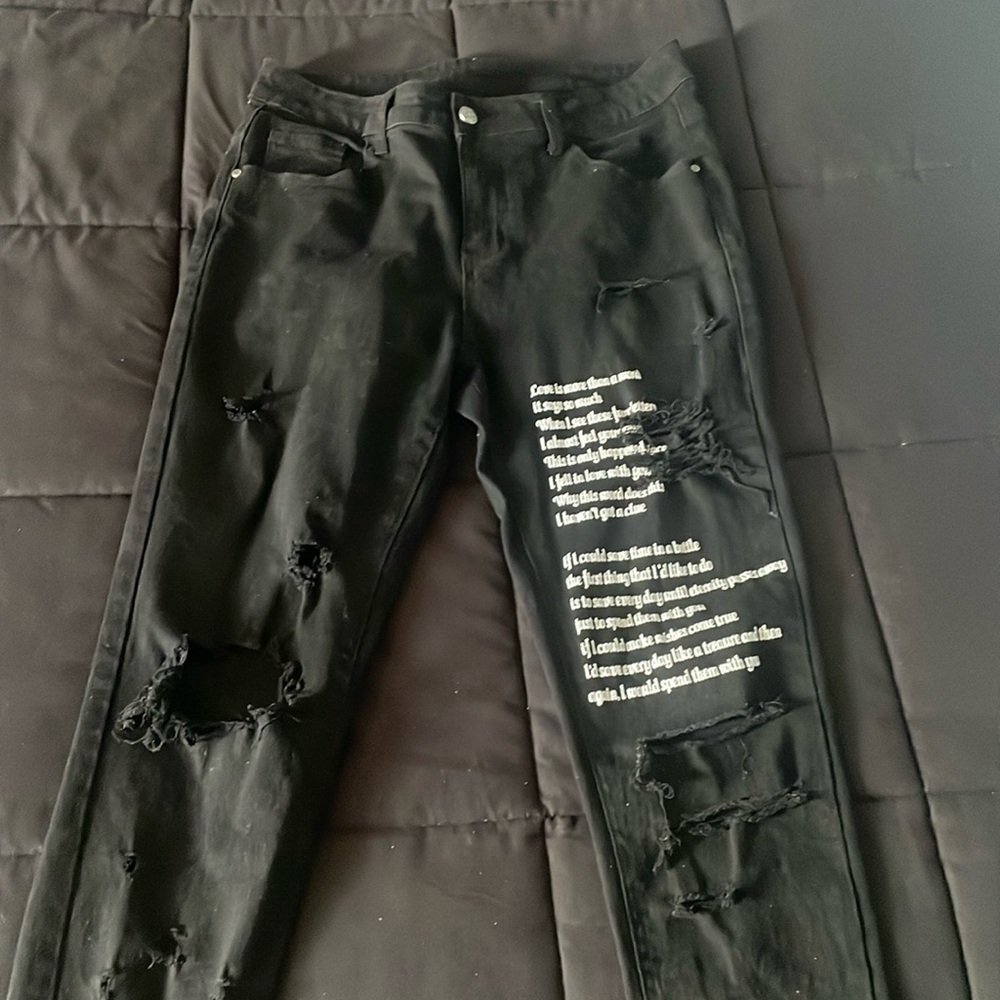 Black Skinny Jeans Worn Twice!